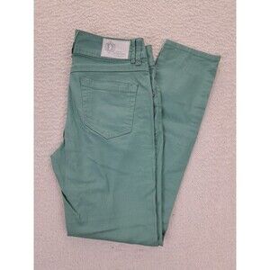 Democracy Jegging Jeans Womens Size 8 Green 32 x 30